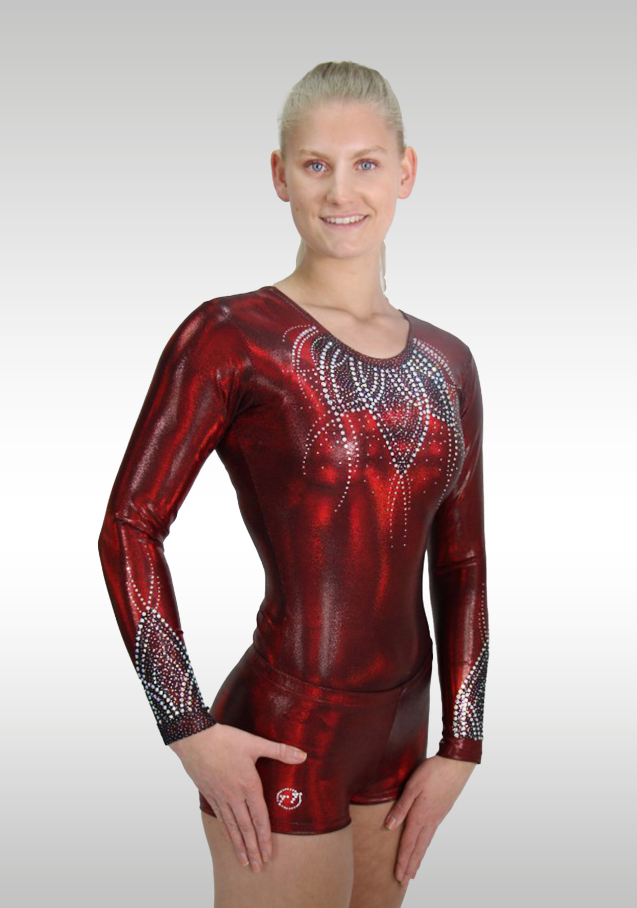 Leotard O826 Bordeaux / voile